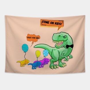 Funny  T- Rex Tapestry