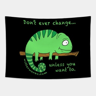 Cute Chameleon Tapestry