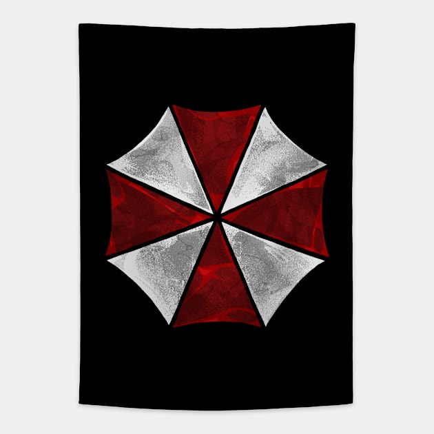 Umbrella Corporation Tapestry by nabakumov