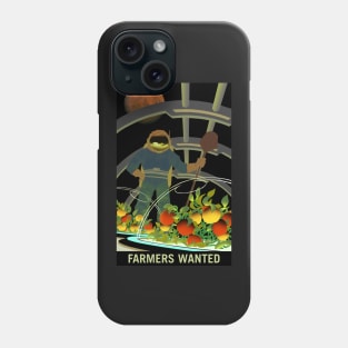 Farmers Wanted for Survival on Mars Phone Case