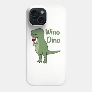 Wino Dino Phone Case