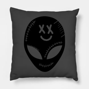 W3IRD GVNG ''ALI3N HEAD'' Pillow