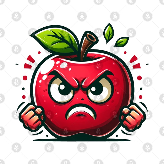 angry apple by Ferdi Everywhere