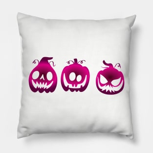 Pumpkin Halloween Design Pillow