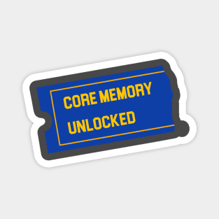 Core Memory Unlocked Magnet