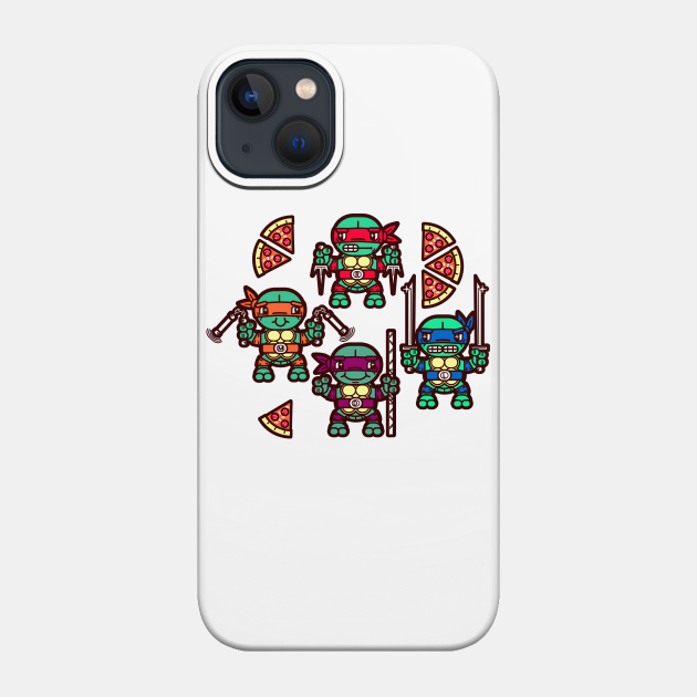 Teenage Mutant Ninja Turtles Pizza Party - Ninja Turtles - Phone Case