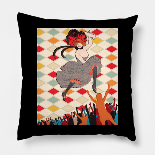 Burlesque is Back! Pillow by WearablePSA