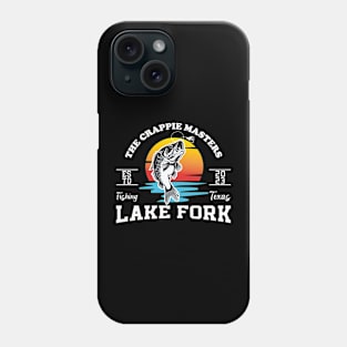 The Crappie Masters Lake Fork Fishing Phone Case