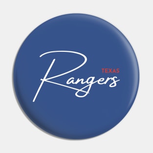 TEXAS RANGERS STYLISH Pin