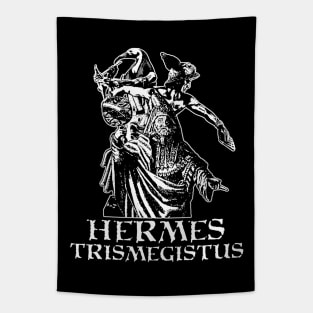 Hermes Trismegistus - Thoth and Hermes Hermeticism Design Tapestry