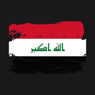 Official Iraq Flag Iraqi Country Pride Vintage T-Shirt