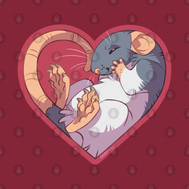 Heart Rat: Hooded Blue by KiRAWRa