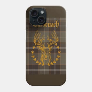 Sassenach Scottish plaid design Phone Case