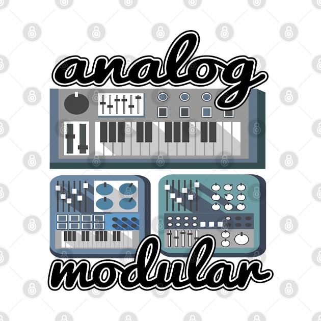 Modular Synthesizer Synth Vintage Retro Analog by Kuehni