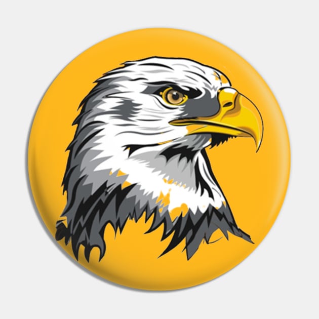 Bald Eagle America Pin by Graffix