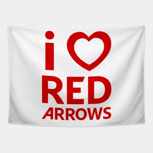 I Love (Heart) Red Arrows Tapestry