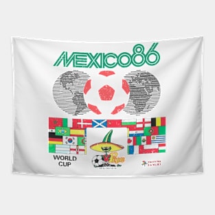 world cup 1986 mexico panini Tapestry