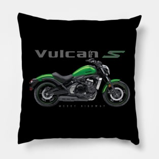 Kawasaki Vulcan S 15 green, sl Pillow