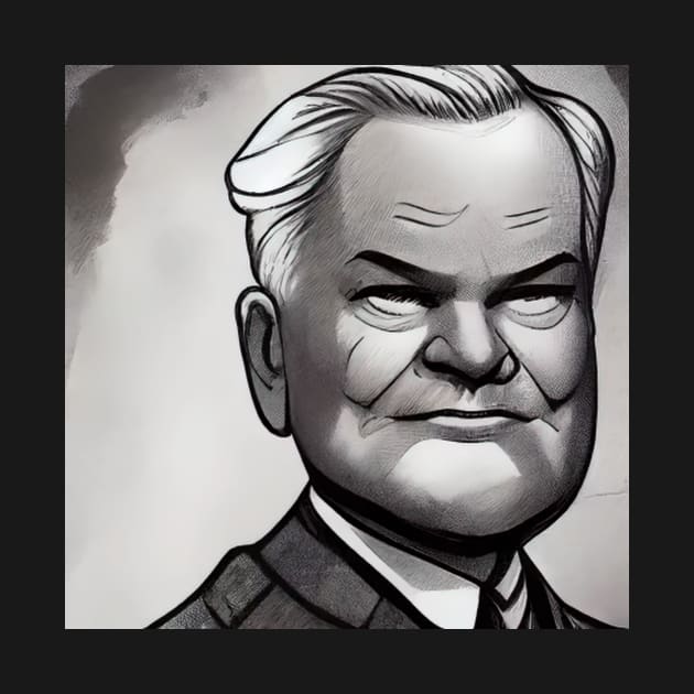 Herbert Hoover | Comics style by ComicsFactory