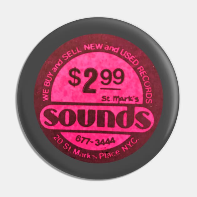 Sounds Pin by NYCMikeWP