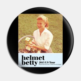 HELMET BETTY MERCH VTG Pin