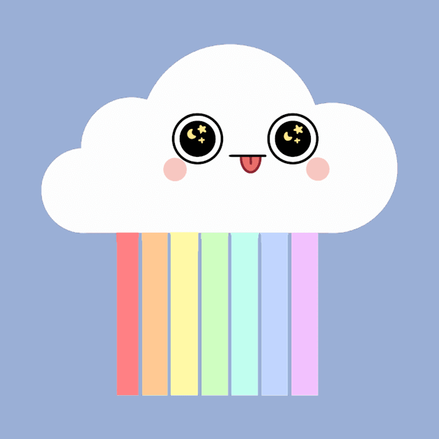 Rainbow Cloud by johanly