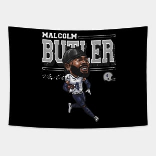 Malcolm Butler New England Cartoon Tapestry