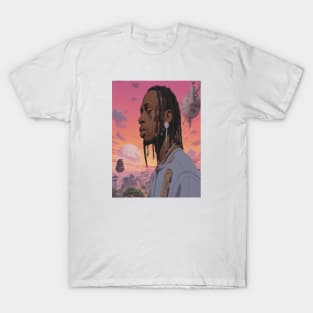 VINTAGE TEE - RETRO 90s T SHIRT TRAVIS SCOTT