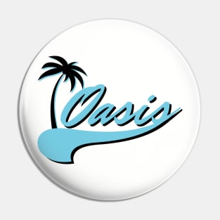 Oasis Palm Tee Pin