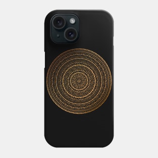 Gold mandala Phone Case