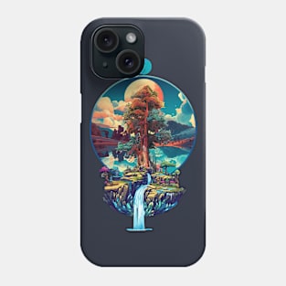 Redwood Waterfalls Phone Case