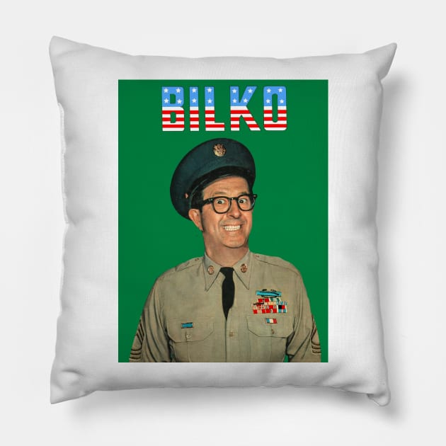 Phil Silvers Bilko Pillow by ZippyFraggle1