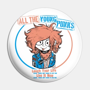 All The Young Punks Pin