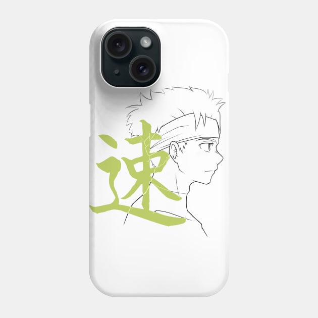 Ryoku Kido 1st Edition Linework Phone Case by nhornet-apparel