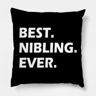 Best. Nibling. Ever. Pillow