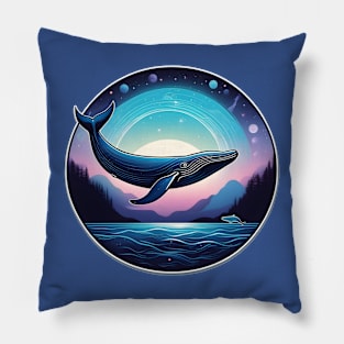 Celestial Whale Pillow