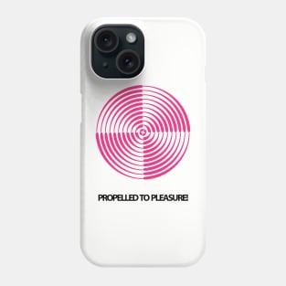 Propelled To Pleasure! - Pink Propeller Phone Case