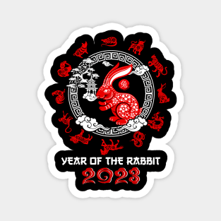 2023 Chinese New Year - 12 Chinese Zodiac Signs Magnet