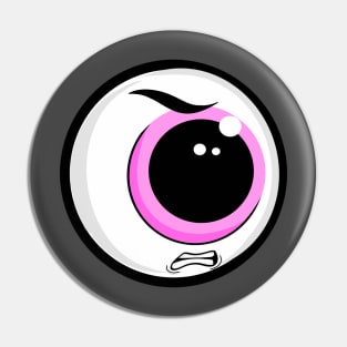 Angry Eyeball! Pin