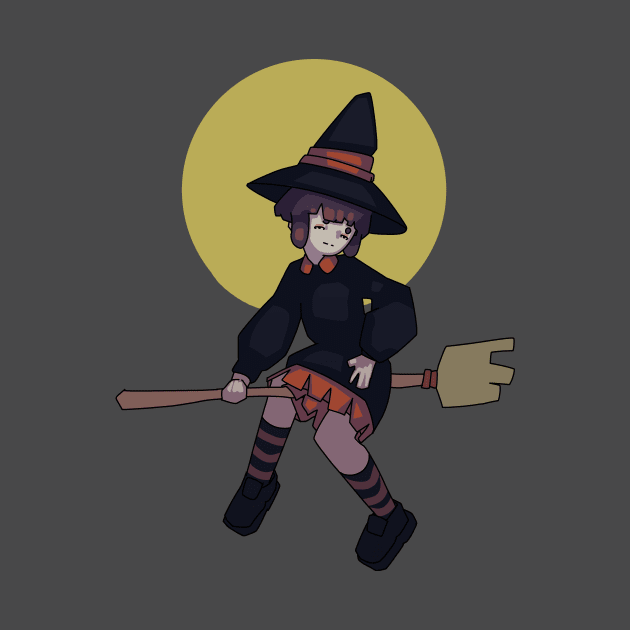 Witch girl by cokyfish