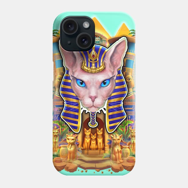 Puurr Dinasty Phone Case by GraphixRealm