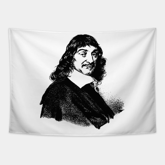 Rene Descartes Tapestry by olemanner