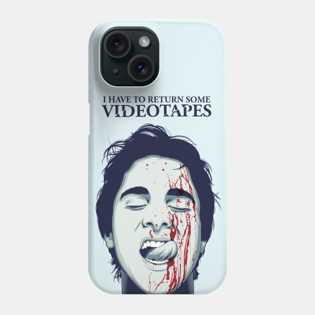 I have to return some videotapes Phone Case by KristjanLyngmo