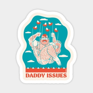 Classic Twitter Daddy Issues Magnet