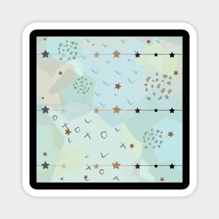 Stars Pattern Magnet