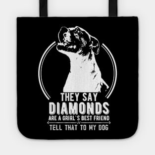 American Bulldog funny gift Shirt Tote