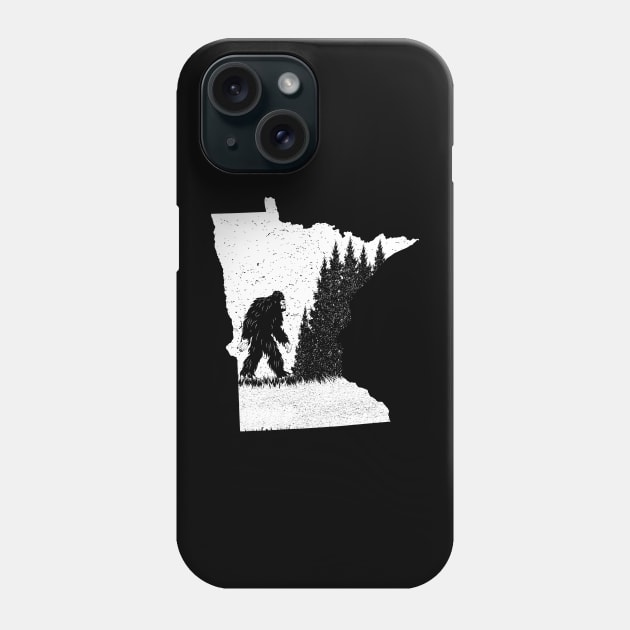 Minnesota Bigfoot Phone Case by Tesszero