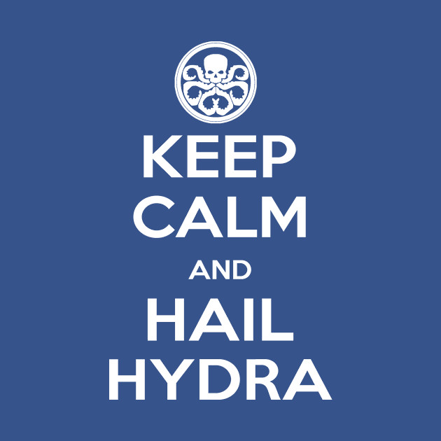 Discover Keep Calm and Hail Hydra - Captain America - T-Shirt