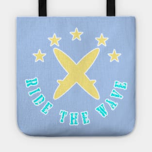 surfer wave rider Tote