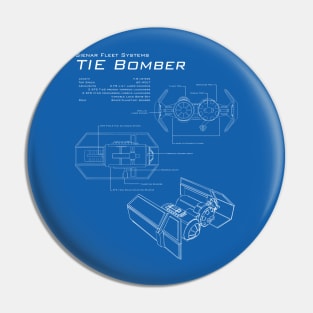 TIE Bomber Blueprint Pin